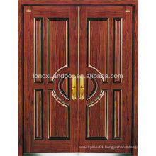 Double-leaf Safety Steel Secrity Doors, Residential Steel Wood Armored Doors                        
                                                Quality Choice